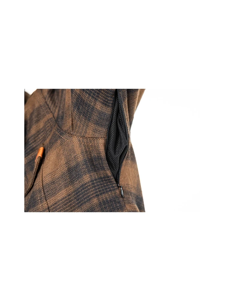 Koszula motocyklowa John Doe Motoshirt Woody brązowa