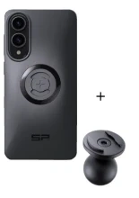 Zestaw: etui na telefon Samsung Galaxy S25 Edge + uchwyt kulowy Pro SPC+ SP Connect