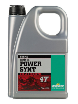 Olej silnikowy Motorex Power Synt 4T SAE 5W/40 4L