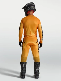 Bluza cross Alpinestars MX Racer Amber pomarańczowo-złoto-niebieskie