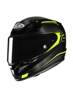 Kask integralny HJC RPHA 12 Carbon Keres czarno-żółty