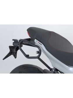 Zestaw: kufry boczne plastikowe Urban ABS + stelaże SLC Sw-Motech do Ducati Monster 1200, Super Sport 950 / S [pojemność: 2 x 16,5l]