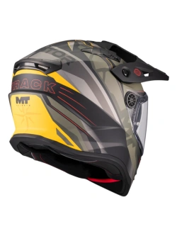 Kask adventure MT Track SV Questor B6 czarno-żółty, matowy
