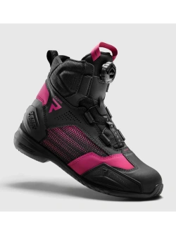 Buty motocyklowe Rebelhorn Core czarno-różowe