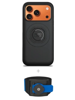 Zestaw do biegania: etui MAG na telefon iPhone 17 Pro (magnetyczne) + opaska sportowa Quad Lock
