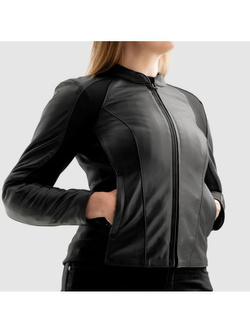 Kurtka motocyklowa damska skórzana Rebelhorn Siena czarna