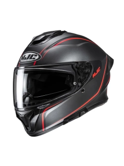 Kask integralny HJC C71 Quez czarno-pomarańczowy