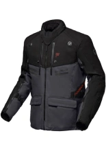 Kurtka motocyklowa tekstylna Modeka Atlaz czarno-szara