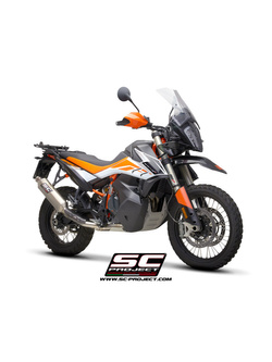 Pełny układ wydechowy SC-Project Rally Raid Titanium 2-1 - KTM 890 Adventure [21]