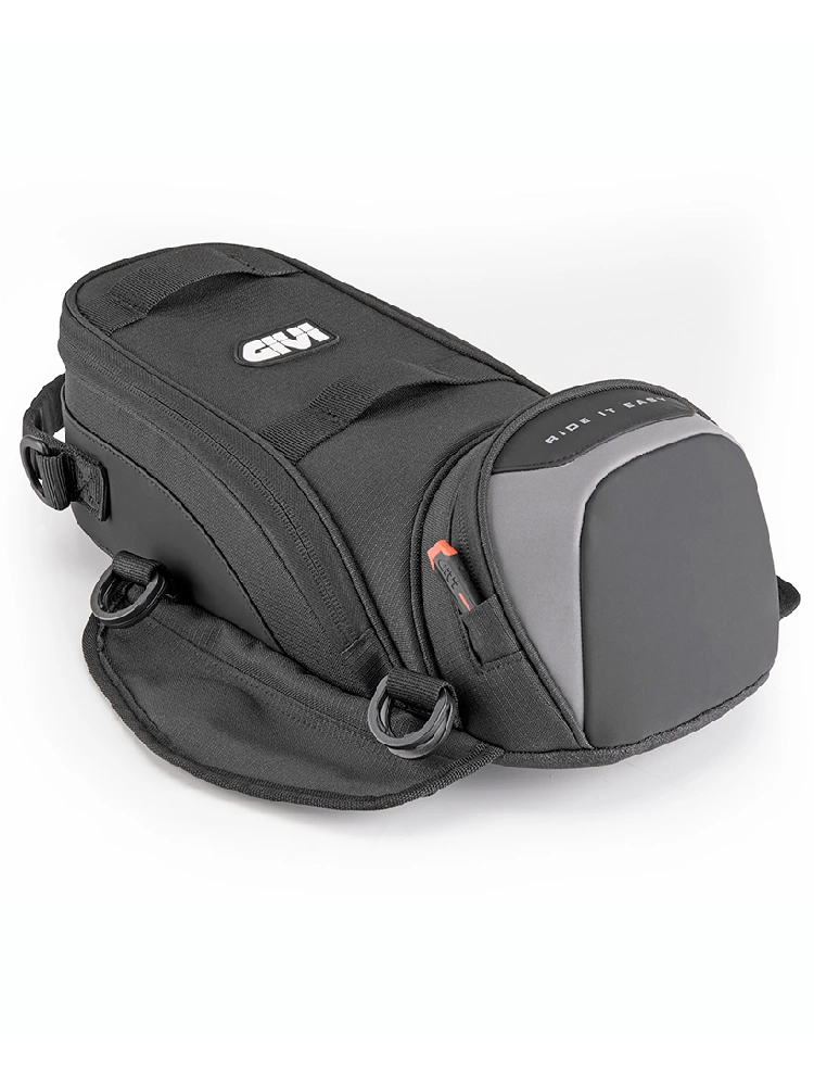 Torba na zbiornik Tankbag GIVI Easy-T mocowana za pomocą pasków i/lub magnesów, czarna [poj.: 6 litrów]