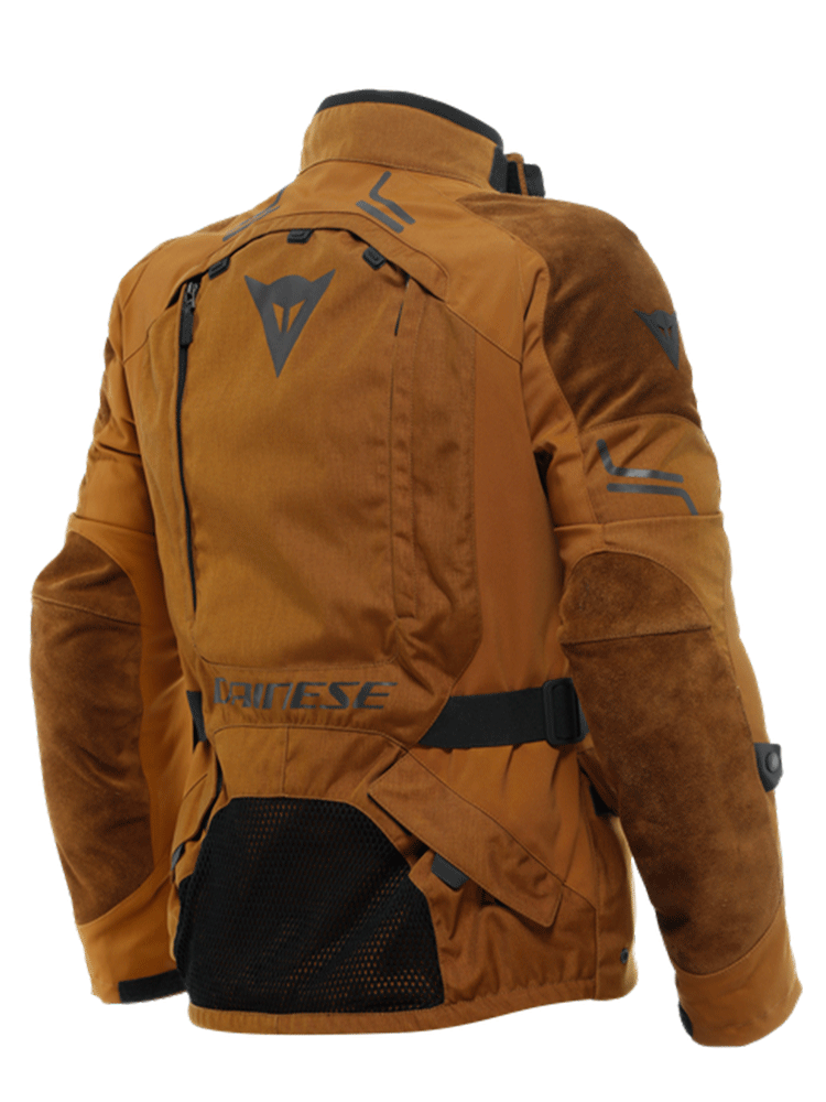 Kurtka motocyklowa tekstylna Dainese Springbok 3L AbsoluteShell brązowo-czarna