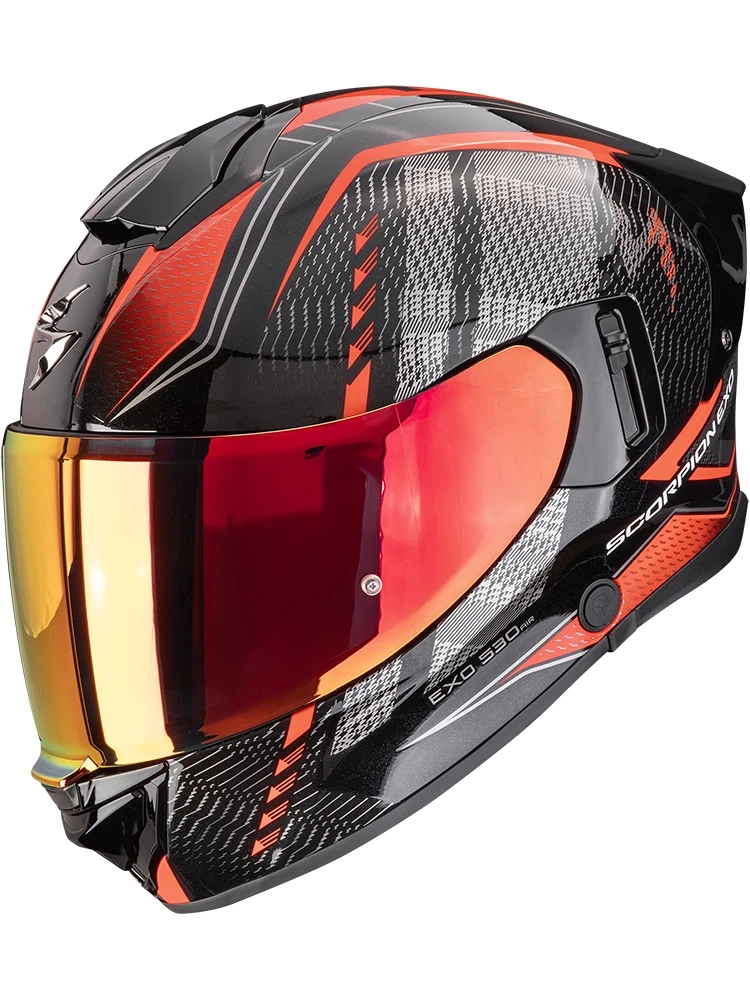 Kask integralny Scorpion EXO-530 AIR Theras czarno-czerwony