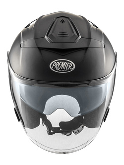 Kask otwarty Premier JT5 U9 czarny matowy