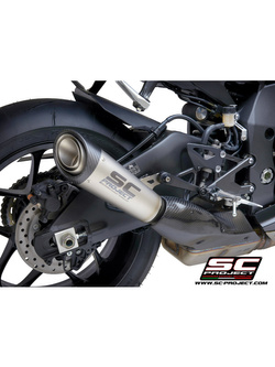 Tłumik SC-Project S1 Titanium + Carbon (Slip on) - Yamaha YZF R1 / R1M [17-19]