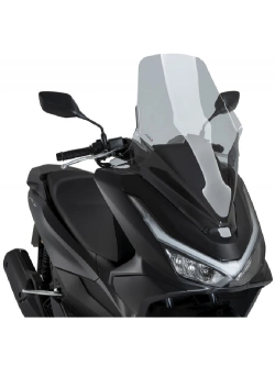 Szyba motocyklowa turystyczna PUIG V-Tech Honda PCX 125 (25-) lekko przyciemniana
