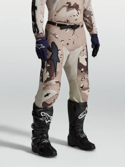 Spodnie cross Alpinestars MX Racer Lone brązowo-czarne