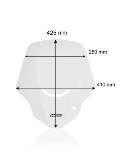 Szyba motocyklowa WRS Touring Honda XL 750 Transalp (25-) przezroczysta