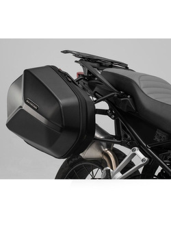 Zestaw: kufry boczne + stelaże ABS ® Aero System Sw-Motech do HONDA VFR 800 X Crossrunner [15-22]