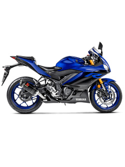 Tłumik motocyklowy Akrapović [Slip-On, Carbon] do Yamaha MT-03 [16-20] / YZF-R25 [14-21] / YZF-R3 [15-21]