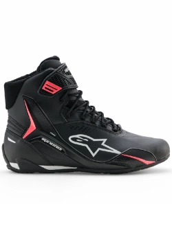 Buty motocyklowe damskie Alpinestars Stella Faster-4 Drystar czarno-różowe