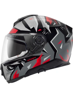 Kask integralny Schuberth S3 Spark czarno-szaro-czerwony