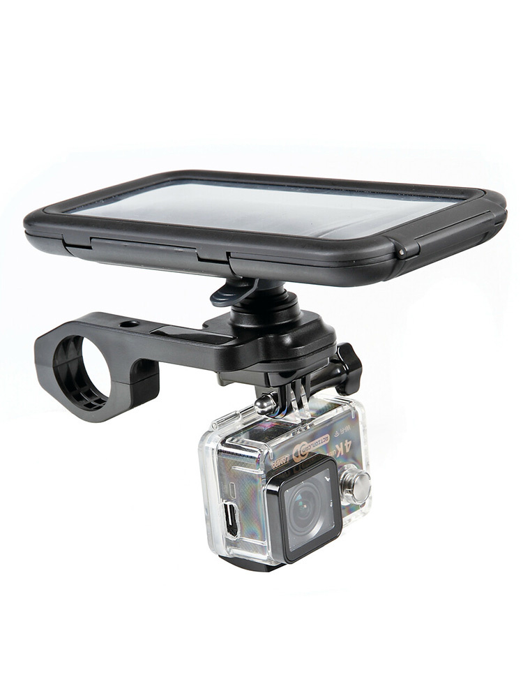 Uchwyt do mocowania telefonu i kamery sportowej Lampa Opti Combo