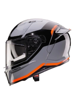 Kask integralny Caberg Avalon X Pure szaro-pomarańczowy