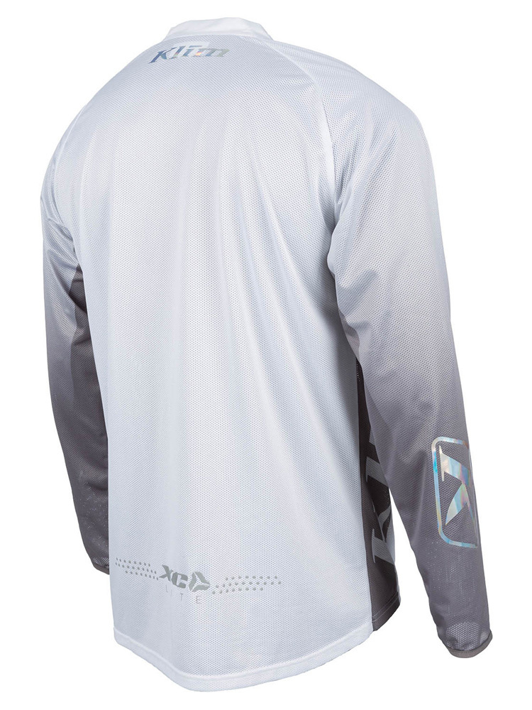 Bluza enduro Klim XC Lite biało-szara