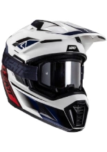 Kask adventure Leatt Kit Adv 8.5 V25 Royal z goglami biało-niebieski