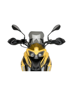 Osłony dłoni PUIG z zestawem montażowym Benelli TRK 251 (21-) czarne, matowe