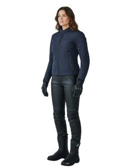 Kurtka motocyklowa damska tekstylna REV’IT! Shade H2O niebieska