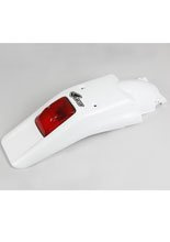 Tylny błotnik UFO do Honda XR 250R (96-04), XR 400R (96-06) biały