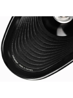 Lusterko motocyklowe uniwersalne Motogadget Mo.view Club aluminiowe, czarne [długość ramienia: 110 mm]