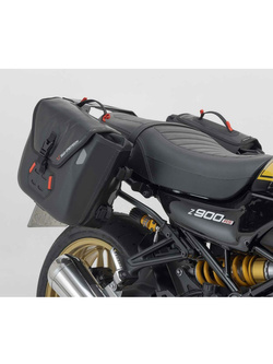 Sakwy wodoodporne Sw-Motech SysBag WP M/S + stelaże SLC Kawasaki Z 900RS (18-) [pojemność: 39 l]