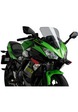 Boczne spoilery dociskowe Puig do Kawasaki NINJA 650 (17-19) czerwone