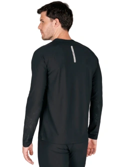 Koszulka termoaktywna z długim rękawem Knox Dual Active czarna
