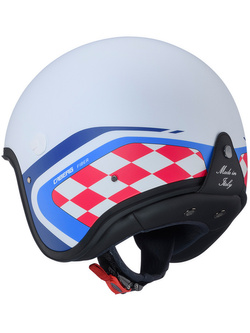 Kask otwarty Caberg Freeride X Daytona biało-niebieski