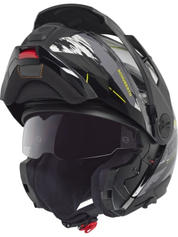 Kask szczękowy Schuberth E2 Trail czarno-szaro-żółty matowy