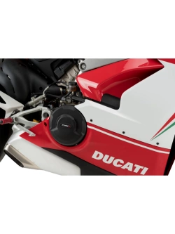 Pokrywy dekli silnika PUIG Ducati Panigale V4 (18-24)/ SP2 (22-23)/ R( 20-24)/ S (18-24) czarne