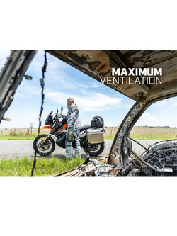 Kurtka motocyklowa tekstylna Klim Badlands Pro A3 zielono-niebieska