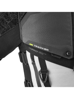 Kurtka motocyklowa tekstylna Shima Tracker szara