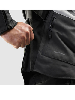 Kurtka motocyklowa tekstylna Rebelhorn Hiker IV czarno-szaro-żółta