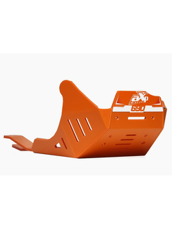 Płyta pod silnik AXP Racing Enduro KTM 690 Enduro R/690 SMC R (09-25) pomarańczowa