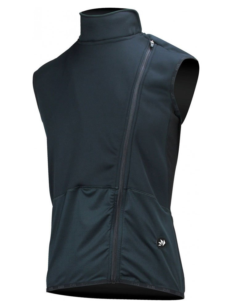 Kamizelka motocyklowa SIXS Windstopper czarna unisex