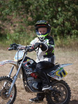Spodnie motocyklowe dziecięce tekstylne Modeka EL Chango