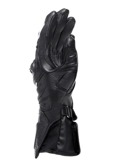Rękawice motocyklowe damskie Dainese Carbon 4 długie czarno-białe