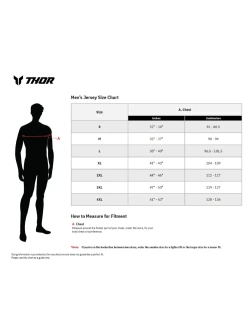 Bluza enduro Thor Sportmode League niebiesko-biała