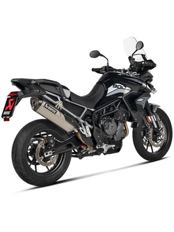 Tłumik motocyklowy Slip-On Line [Titanium + Carbon] Akrapović do Triumph Tiger 850 / 900 (20-24)
