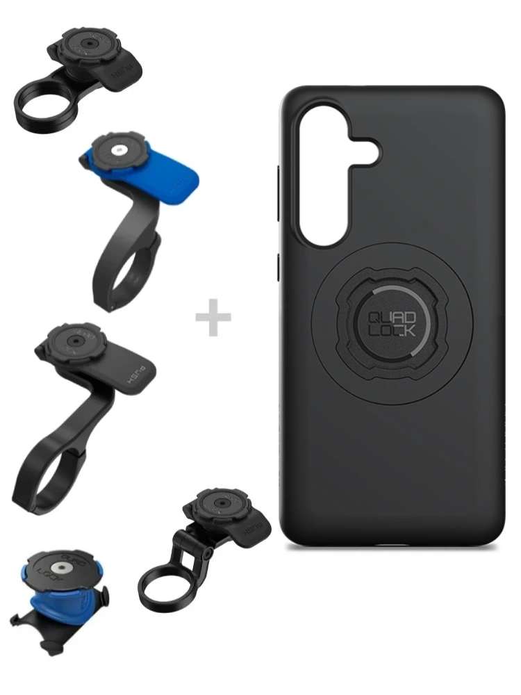 Zestaw rowerowy: etui MAG na telefon Samsung Galaxy S26+ (magnetyczne) + mocowanie Quad Lock