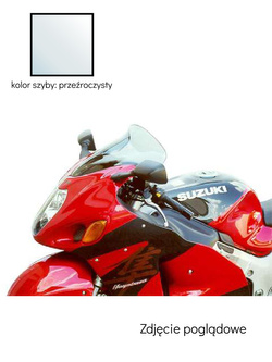 Szyba motocyklowa MRA Touring "T" Suzuki GSX-R 1300 Hayabusa (99-07) przeźroczysta